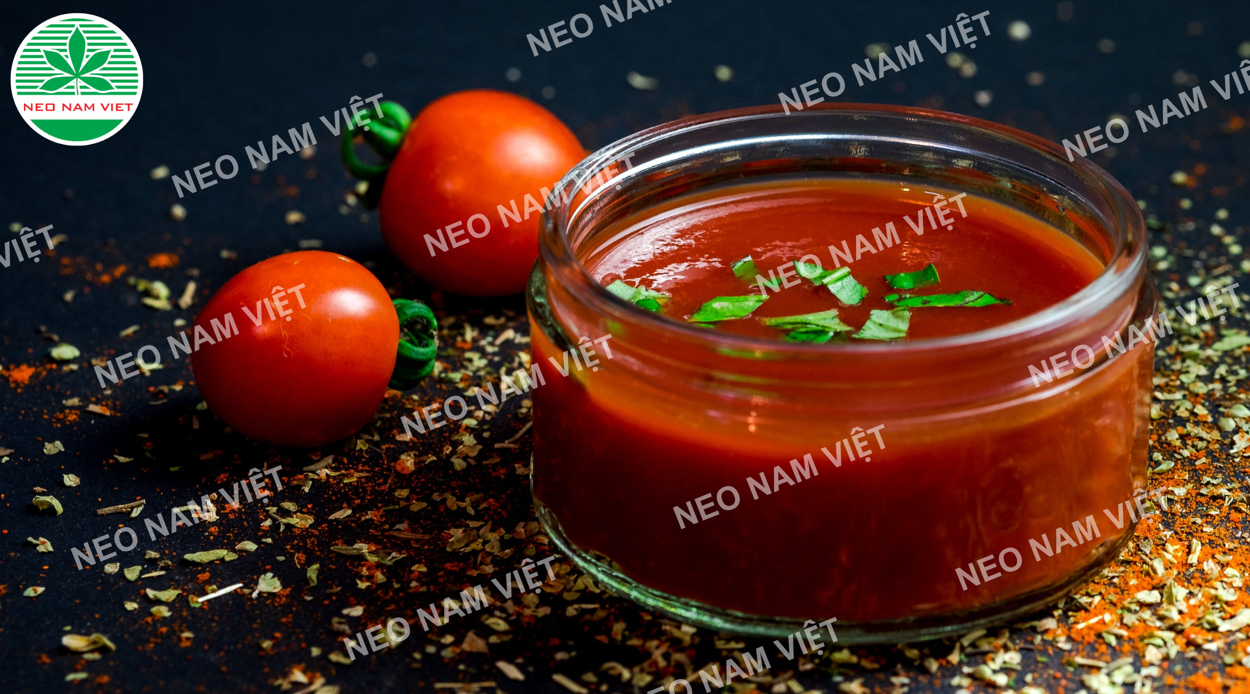 Quy trình làm nước sốt cà chua tại nhà || Neo Nam Việt