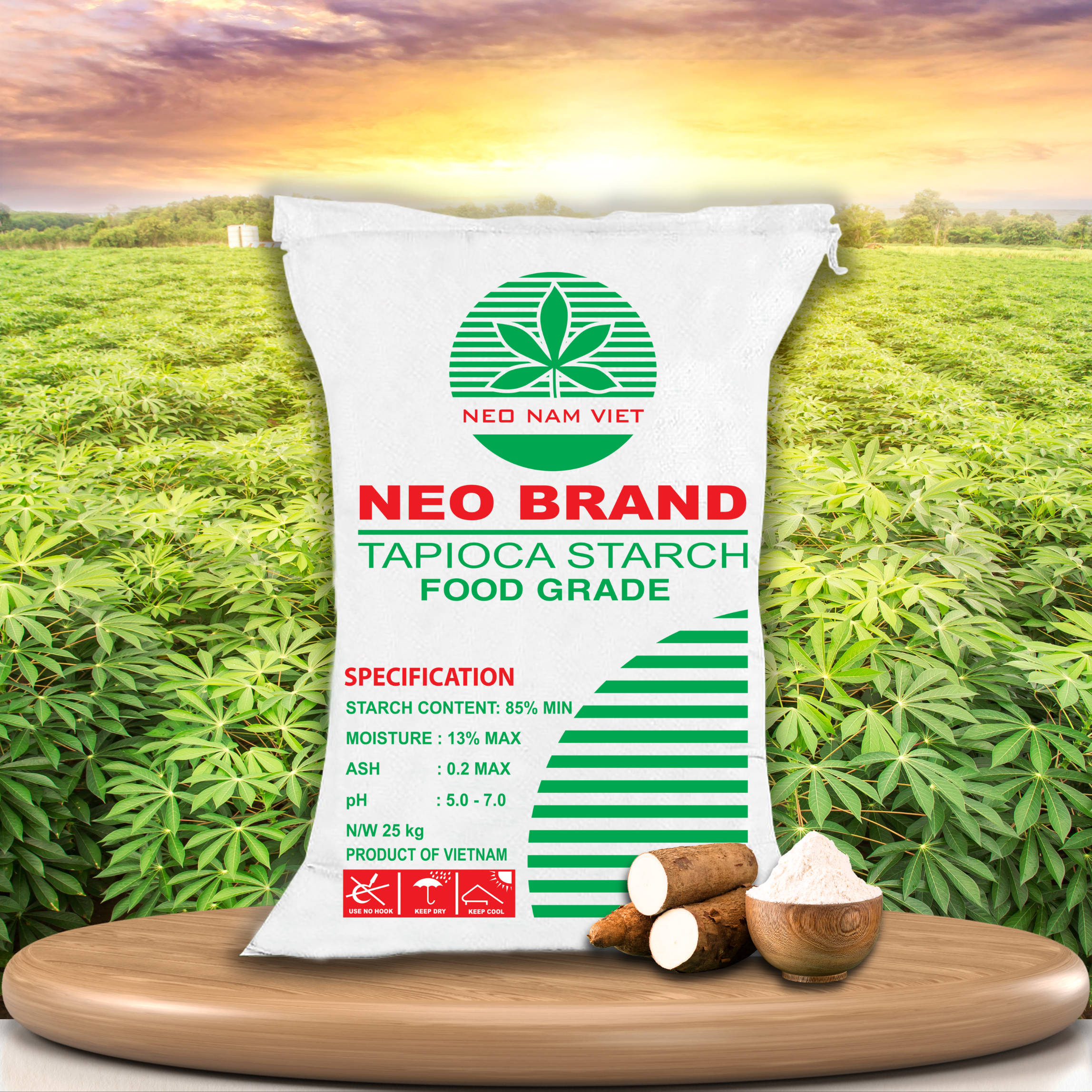 ảnh biến tính sắn